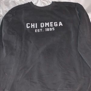 Chi Omega Sorority Crew Neck Sweatshirt